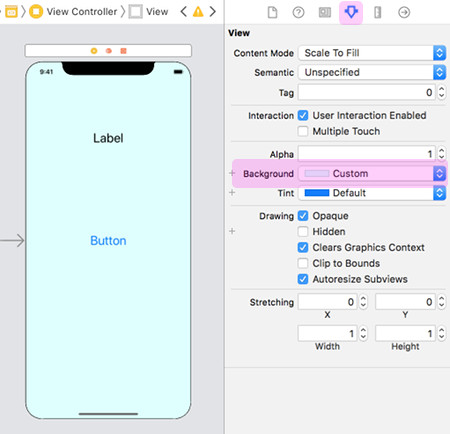 Iphone ボタンをxcodeで設定する Swift